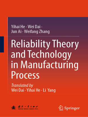 cover image of Reliability Theory and Technology in Manufacturing Process